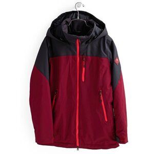 Burton - Women's Lelah Jacket - True Black / Mulled Berry- XS